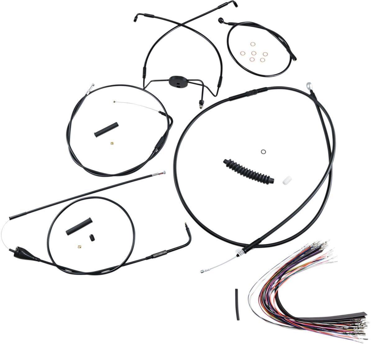 Magnum Shielding Control Cable Kit Xr Blk CLUTCH & BRAKE CABLE/HOSE KITS Magnum Shielding