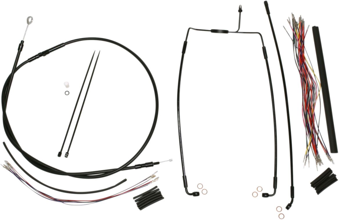 Magnum Shielding Control Cable Kit Xr Blk CLUTCH & BRAKE CABLE/HOSE KITS Magnum Shielding