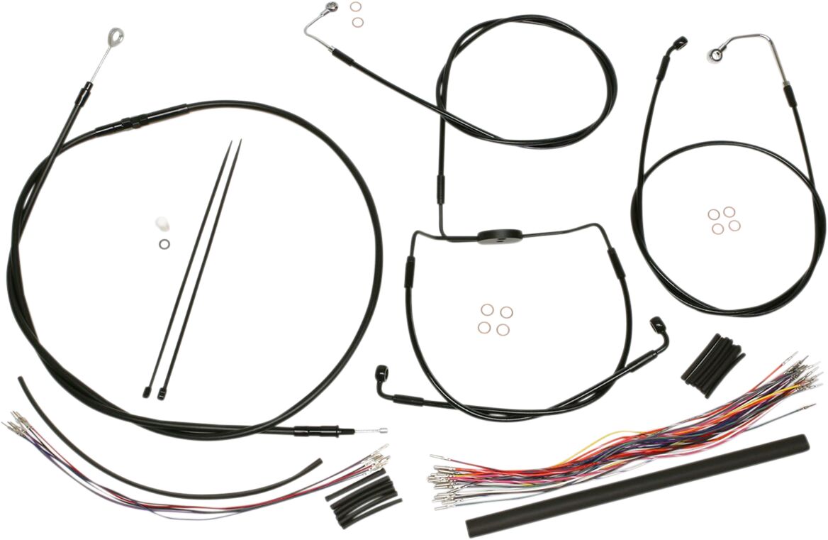 Magnum Shielding Control Cable Kit Xr Blk CLUTCH & BRAKE CABLE/HOSE KITS Magnum Shielding