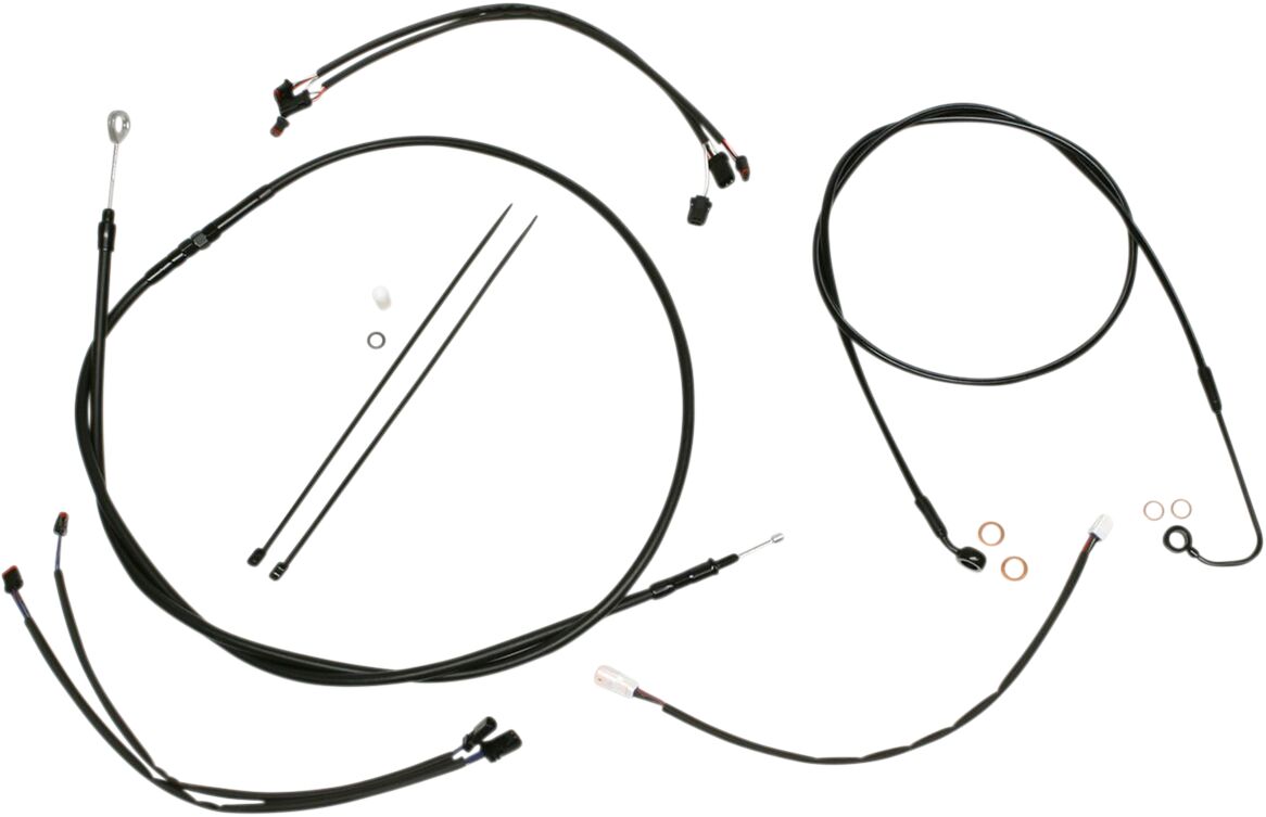 Magnum Shielding Control Cable Kit Xr Blk CLUTCH & BRAKE CABLE/HOSE KITS Magnum Shielding