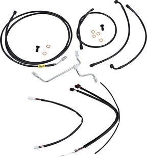 Burly Brand Control Kit Bk 17 Flhx 15 Apehanger Cable/Line Kits Burly Brand