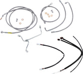 Burly Brand Control Kit Ss 17 Flhx 15 Apehanger Cable/Line Kits Burly Brand