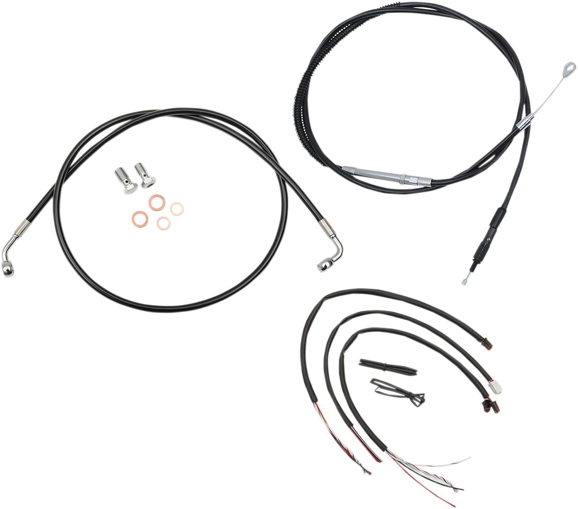 La Choppers Cable Kit Cb12 14 Sftl18+ CLUTCH & BRAKE CABLE/HOSE KITS La Choppers