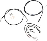La Choppers Cable Kit Cb12 14 Sftl18+ CLUTCH & BRAKE CABLE/HOSE KITS La Choppers
