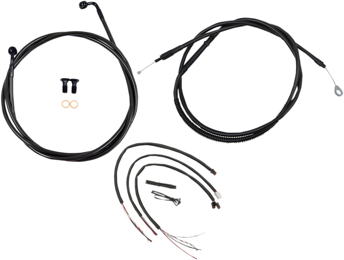La Choppers Cable Kit Cm15 17 Sftl18+ Brake & Clutch Lines La Choppers