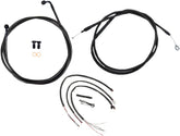 La Choppers Cable Kit Cm15 17 Sftl18+ Brake & Clutch Lines La Choppers