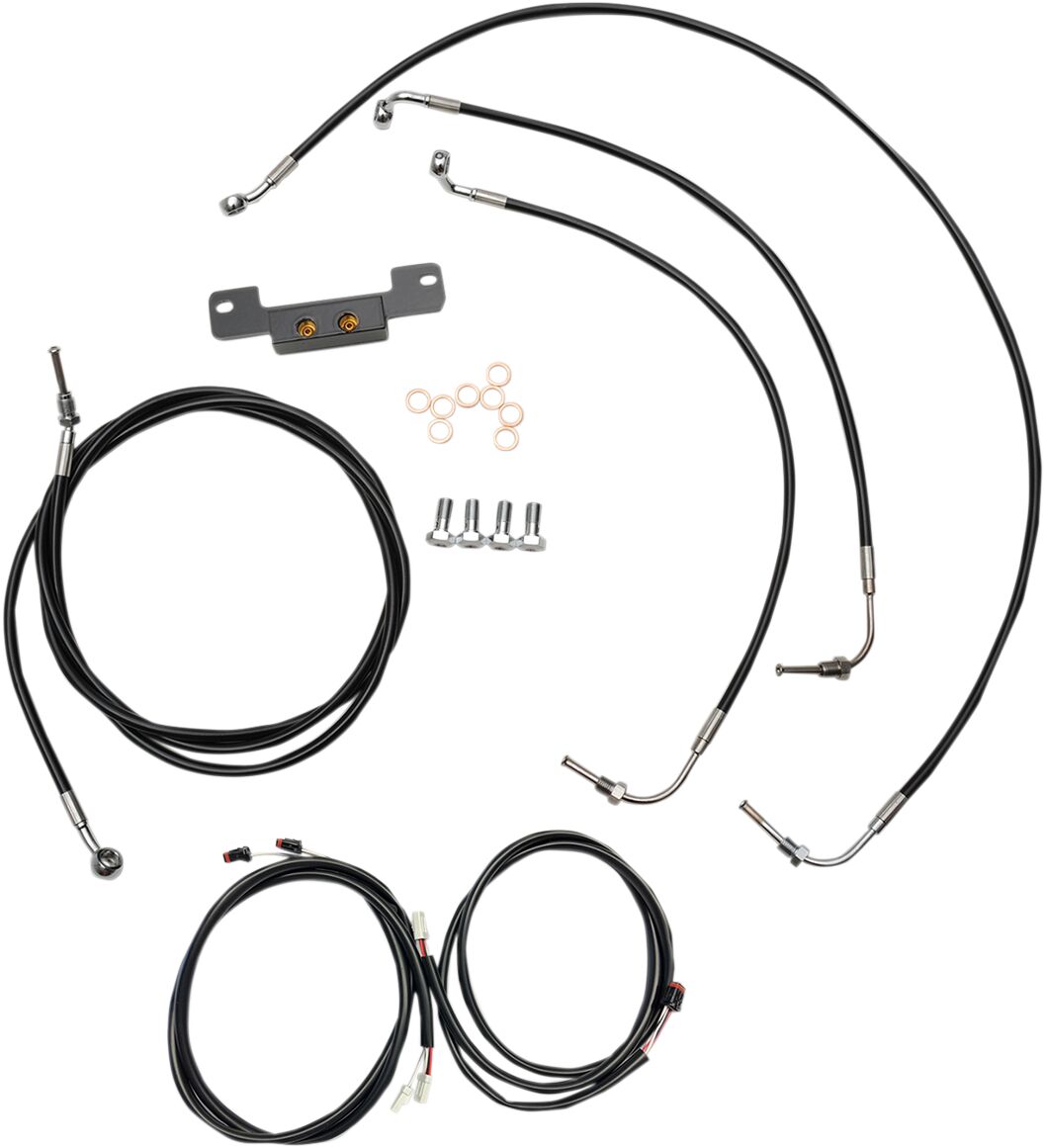 La Choppers Cable Kit Cb 18 20 Fl 17+ CLUTCH & BRAKE CABLE/HOSE KITS La Choppers