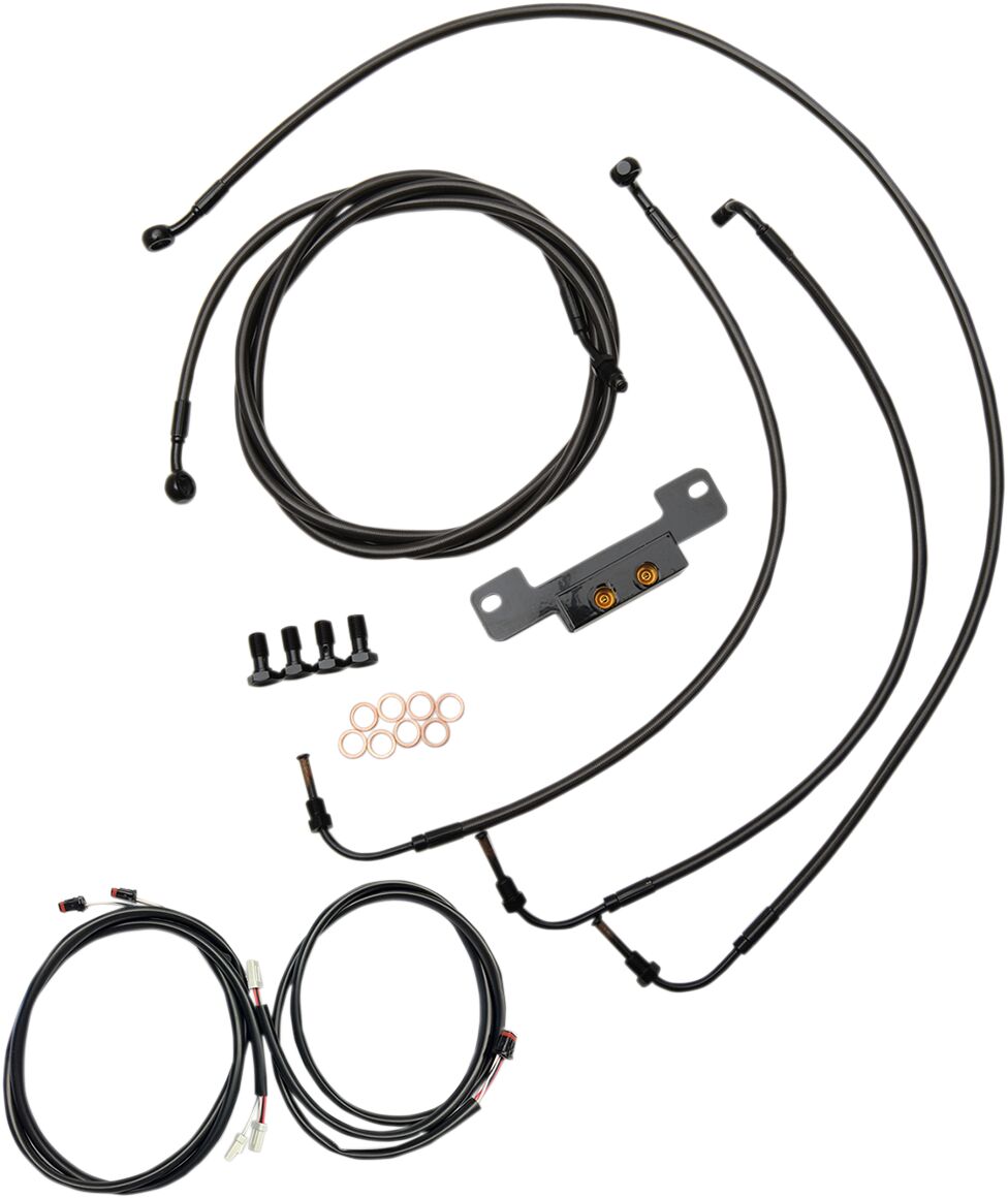 La Choppers Cable Kit Cm 18 20 Fl 17+ CLUTCH & BRAKE CABLE/HOSE KITS La Choppers