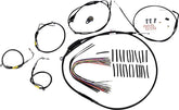 Burly Brand Cntrl Kit 15 Bag Bar Blk Brake & Clutch Lines Burly Brand