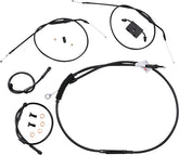 Burly Brand Cntrl Kit 8 14 19 Xl Abs Apehanger Cable/Line Kits Burly Brand