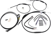 Burly Brand Cntrl Kit 12 Ape Fxdf Apehanger Cable/Line Kits Burly Brand