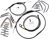 Burly Brand Cntrl Kit 12 Ape Fxdl Brake & Clutch Lines Burly Brand