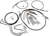 Burly Brand Cntrl Kit 12 Ape Fxdf Apehanger Cable/Line Kits Burly Brand