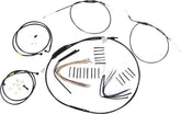 Burly Brand Cntrl Kit 16 Ape Fxdf Apehanger Cable/Line Kits Burly Brand