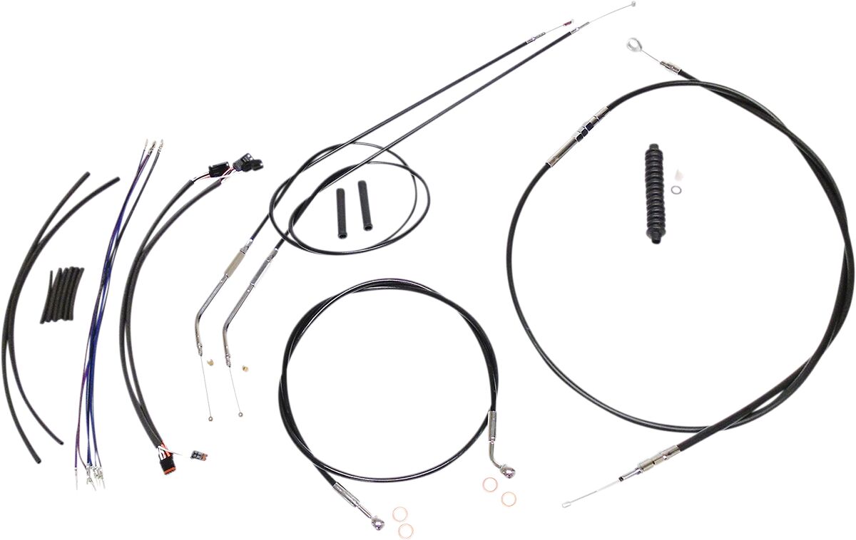 Magnum Shielding Control Cblekit Xr Blk/Ch CLUTCH & BRAKE CABLE/HOSE KITS Magnum Shielding