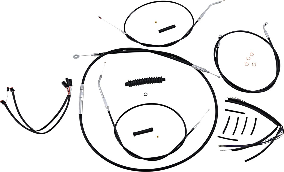 Magnum Shielding Control Cblekit Xr Blk/Ch CLUTCH & BRAKE CABLE/HOSE KITS Magnum Shielding