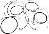 Magnum Shielding Black Xr Control Cable Kit Brake & Clutch Lines Magnum Shielding