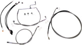 Magnum Shielding Stainless Steel/Chrome Xr Control Cable Kit Brake & Clutch Lines Magnum Shielding