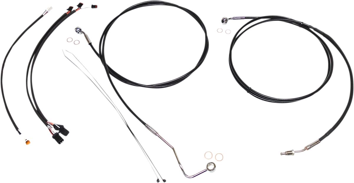 Magnum Shielding Control Cblekit Xr Blk/Ch CLUTCH & BRAKE CABLE/HOSE KITS Magnum Shielding