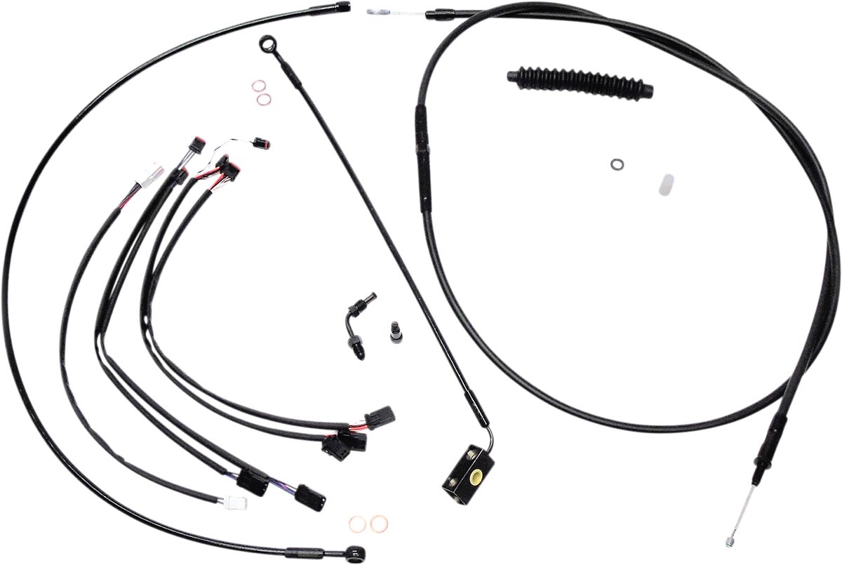 Magnum Shielding Control Cable Kit Xr Blk CLUTCH & BRAKE CABLE/HOSE KITS Magnum Shielding