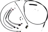 Magnum Shielding Control Cable Kit Xr Blk CLUTCH & BRAKE CABLE/HOSE KITS Magnum Shielding