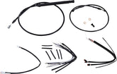 Black Control Kit For 18" Gorilla Handlebars Burly Brand Default Title