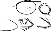 Burly Brand Cntrl Kit 14 Gorilla Blk CLUTCH & BRAKE CABLE/HOSE KITS Burly Brand