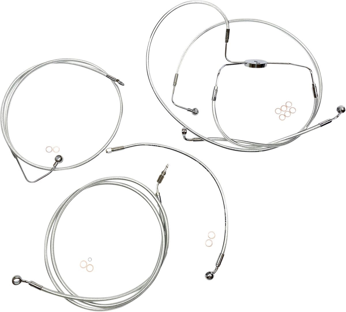 Magnum Shielding Control Cable Kit Sc Cvo Brake & Clutch Lines Magnum Shielding