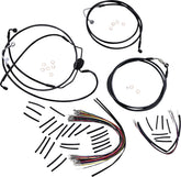 Magnum Shielding Control Cable Kit Xr Blk Brake & Clutch Lines Magnum Shielding