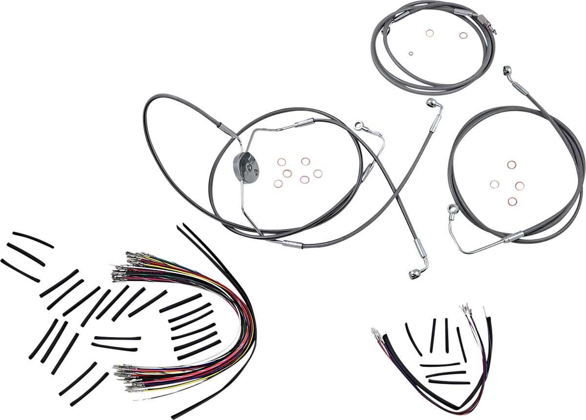 Magnum Shielding Control Cable Kit Xr Ss Brake & Clutch Lines Magnum Shielding