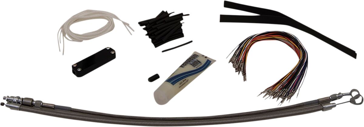 Fat Baggers Inc. Install Kt 14" Br Cl Cbl Brake & Clutch Lines Fat Baggers Inc.
