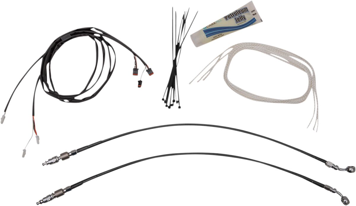 Fat Baggers Inc. Install Kt 14 16 Bl14 20 Fl Brake & Clutch Lines Fat Baggers Inc.