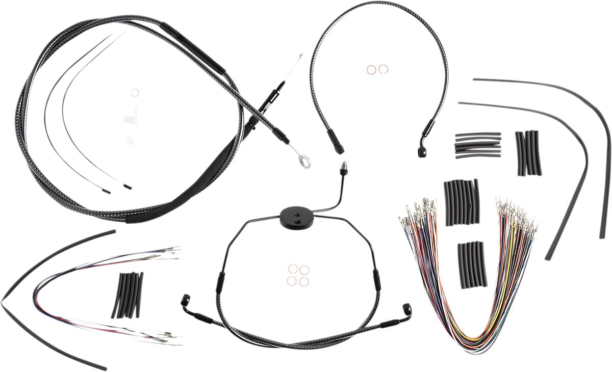 Magnum Shielding Carbon Fiber Control Cable Kit Brake & Clutch Lines Magnum Shielding