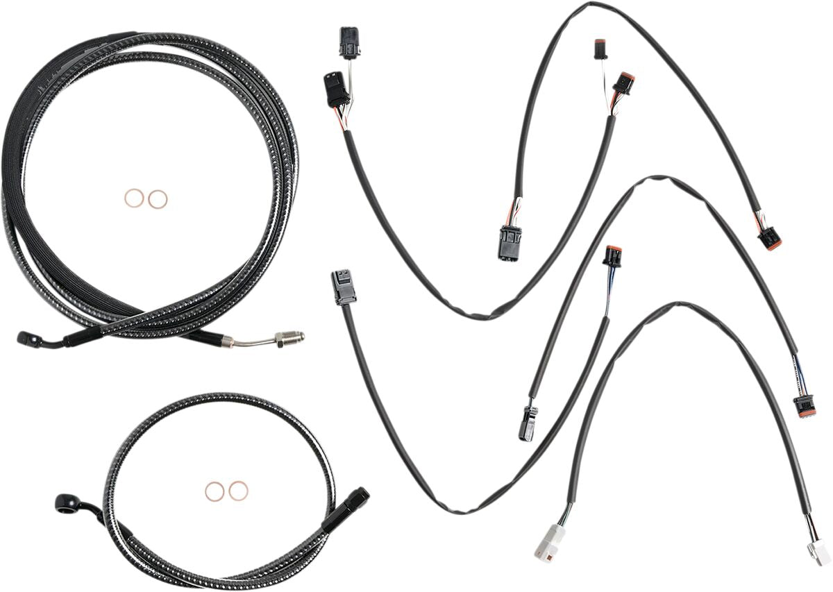 Magnum Shielding Control Cable Kit Cf CLUTCH & BRAKE CABLE/HOSE KITS Magnum Shielding