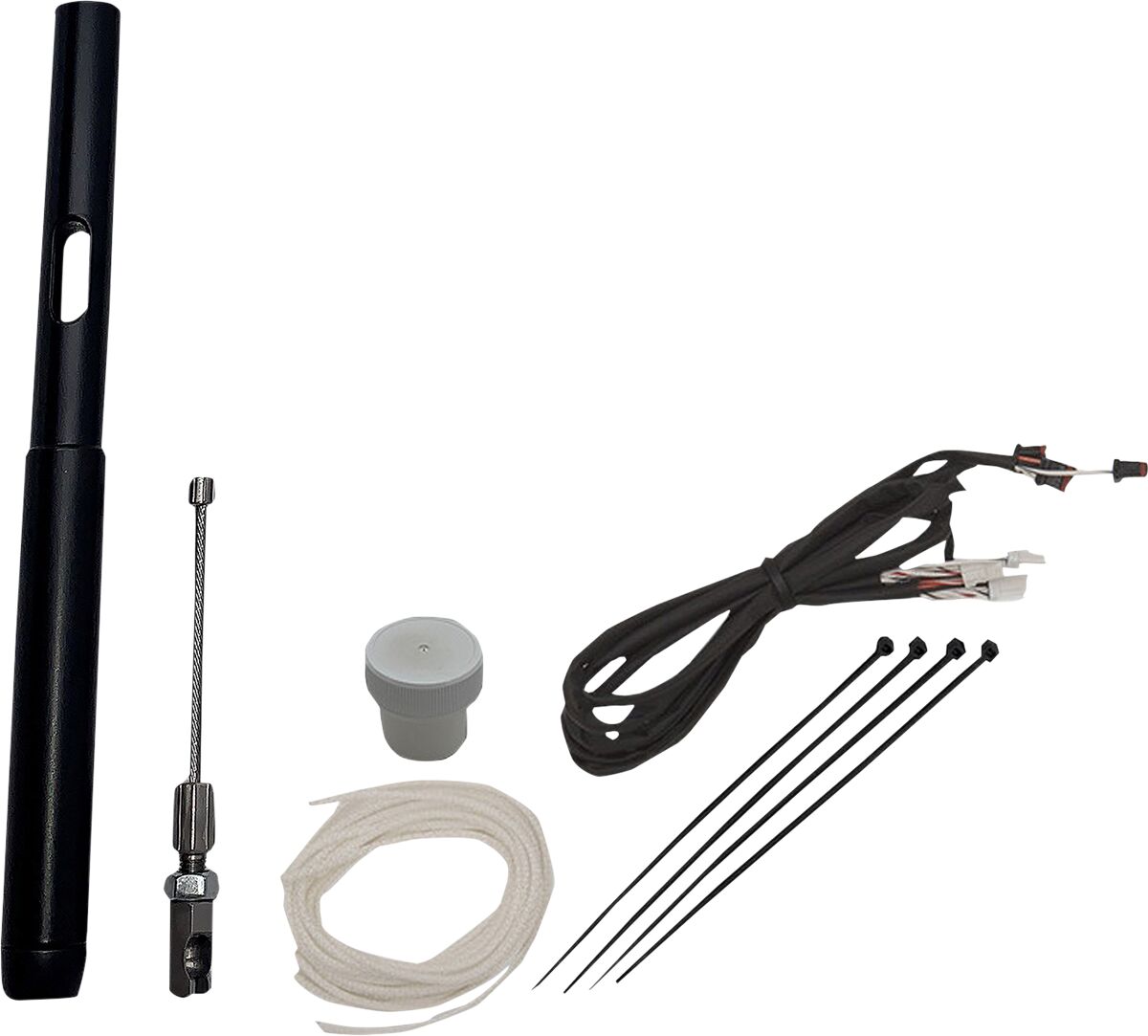 Fat Baggers Inc. Install Kit Br 4" 21 Flht Brake & Clutch Lines Fat Baggers Inc.