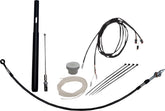 Fat Baggers Inc. Install Kit Blk 6" 21 Flht Brake & Clutch Lines Fat Baggers Inc.