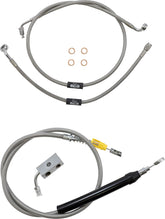 La Choppers Cabl Kt C 19" Abs Sftl18+ Brake & Clutch Lines La Choppers