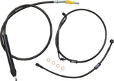 La Choppers Cabl Kt M 19" Abs Sftl18+ Brake & Clutch Lines La Choppers