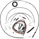 La Choppers Cabl Kt Cb 13"Abs Sftl18+ Brake & Clutch Lines La Choppers