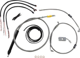 La Choppers Cabl Kt Cc 19"Abs Sftl18+ Brake & Clutch Lines La Choppers