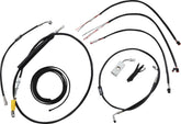 La Choppers Cabl Kt Cb 19"Abs Sftl18+ Brake & Clutch Lines La Choppers