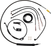 La Choppers Cabl Kt Cm 19"Abs Sftl18+ Brake & Clutch Lines La Choppers