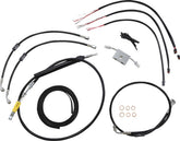 La Choppers Cabl Kt Cb D Ab 16"Sft18+ Brake & Clutch Lines La Choppers