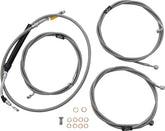 La Choppers Cable Kt C Ab 12 14 Fl21+ Brake & Clutch Lines La Choppers