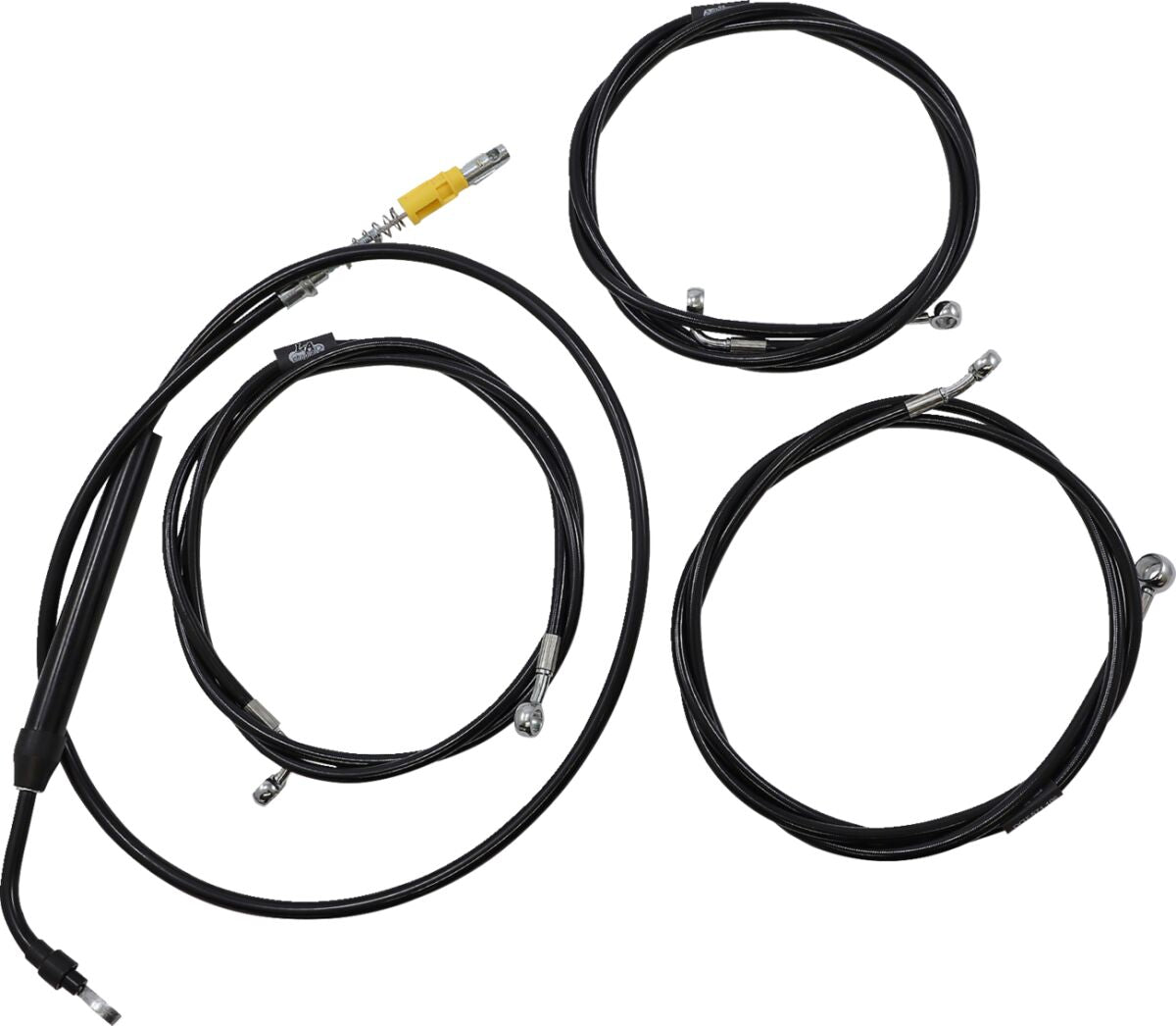 La Choppers Cable Kt B Ab 15 17 Fl21+ Brake & Clutch Lines La Choppers