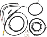La Choppers Cabl Kt Cb Ab 18 20 Fl21+ Brake & Clutch Lines La Choppers