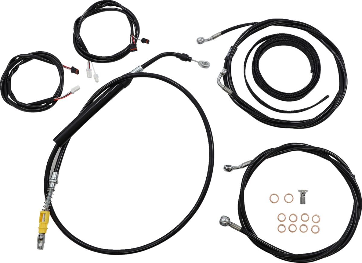 La Choppers Cabl Kt Pb Ab 12 14 Fl21+ Brake & Clutch Lines La Choppers
