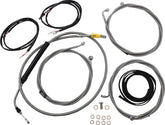 La Choppers Cabl Kt Pc Ab 18 20 Fl21+ Brake & Clutch Lines La Choppers