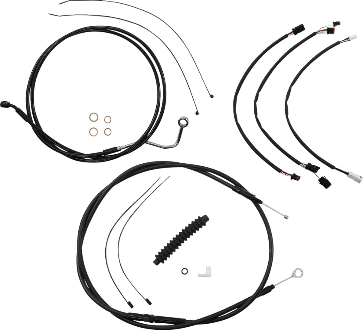 Magnum Shielding Control Cable Kit Xr Sbb Brake & Clutch Lines Magnum Shielding