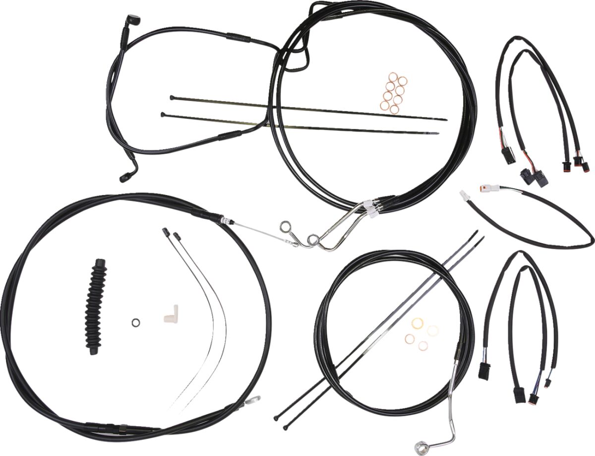 Magnum Shielding Control Cable Kit Xr Sbb Brake & Clutch Lines Magnum Shielding
